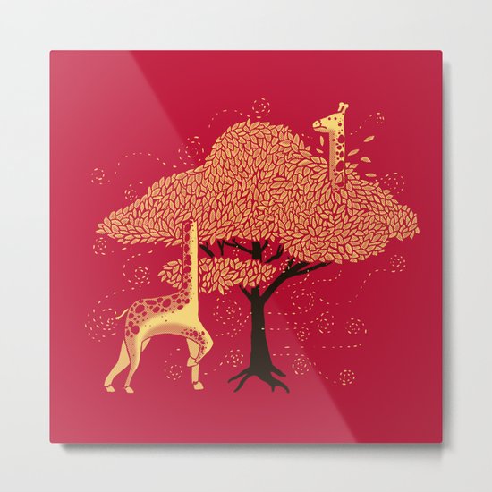 Lost in Africa Metal Print
