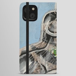 Abstract woman iPhone Wallet Case