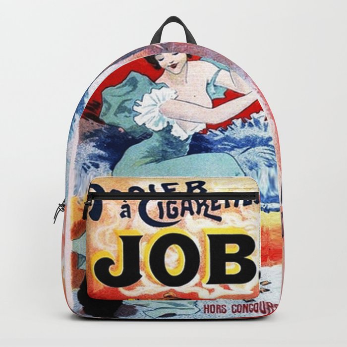Vintage Poster Dancer And Advertisement Backpack By Acoetzer