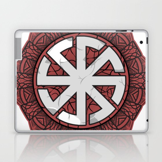 Pagan Sun symbol Laptop & iPad Skin