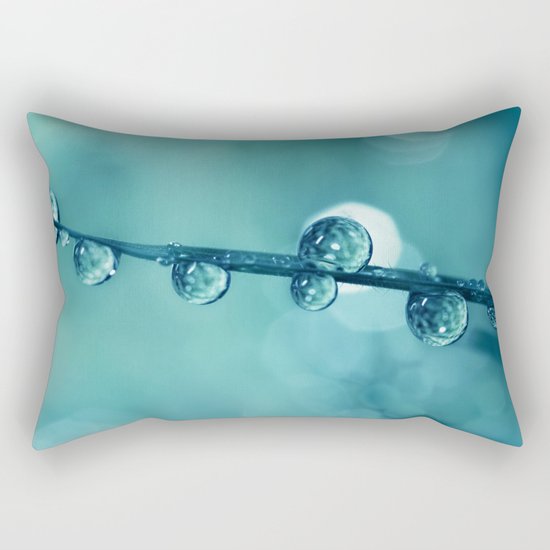 Blue Blade Rectangular Pillow