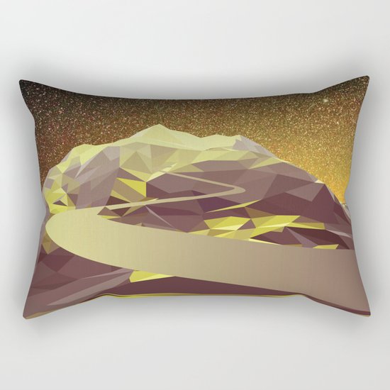 Night Mountains No. 9 Rectangular Pillow