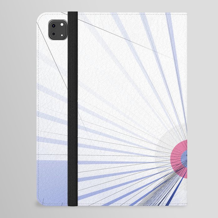 Pattern colors 2016 rose quarz and serenity blue Version 5 iPad Folio Case