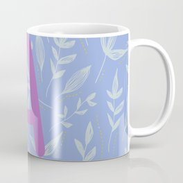 Lilac Letter A Mug