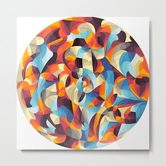 Color Power Metal Print