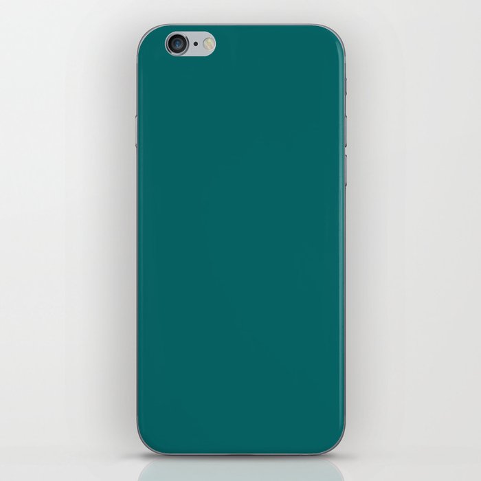 Really Teal iPhone Skin