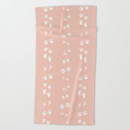 Tracks (Graze) Beach Towel