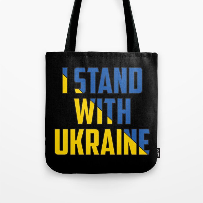 I Stand With Ukraine Tote Bag