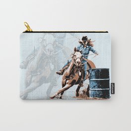 Barrel Racing - Life in the Fast Lane Carry-All Pouch
