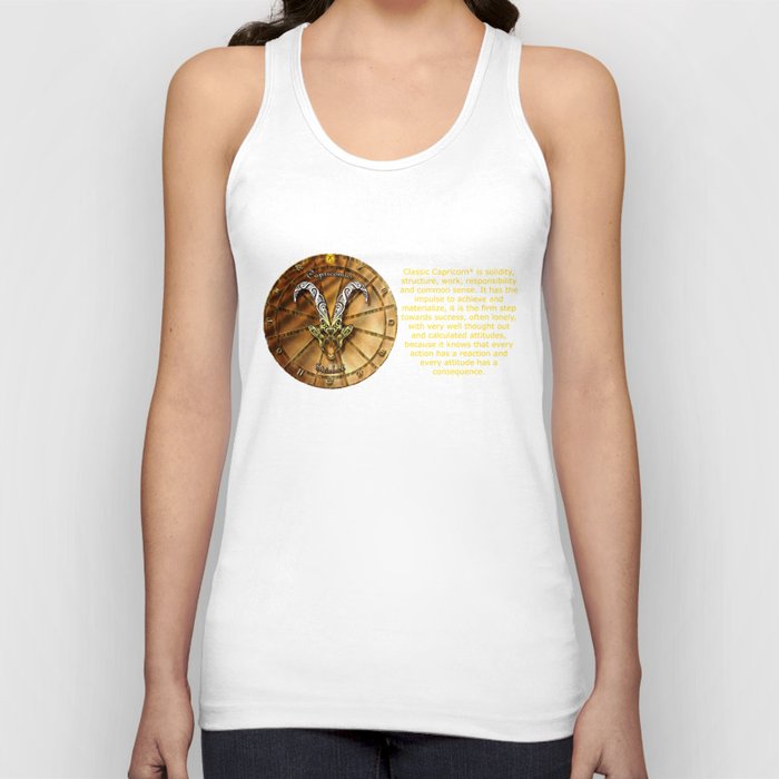 Capricorn Horoscope Zodiac Astrology T-Shirt Tank Top