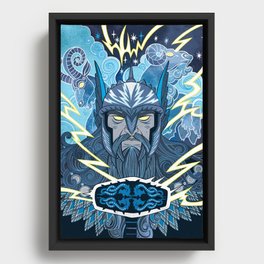 Thor Framed Canvas