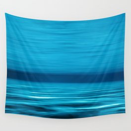 Underwater blue background Wall Tapestry