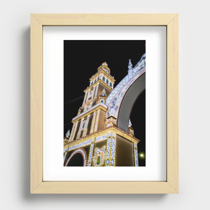 Seville Fair, Spain Recessed Framed Print