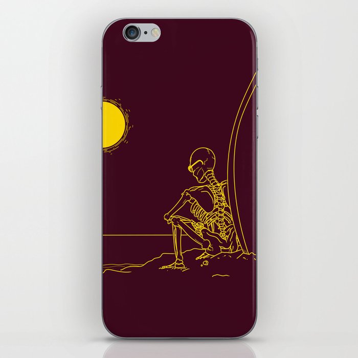 No waves, just waiting and relax (forever)... iPhone Skin