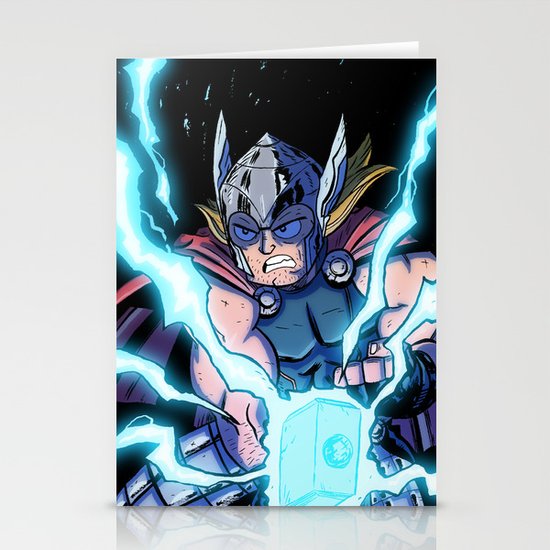 The Mighty THOR! Stationery Cards