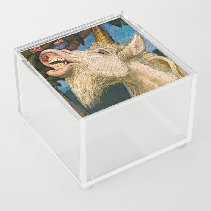 Unicorn by Osmar Schindler Acrylic Box