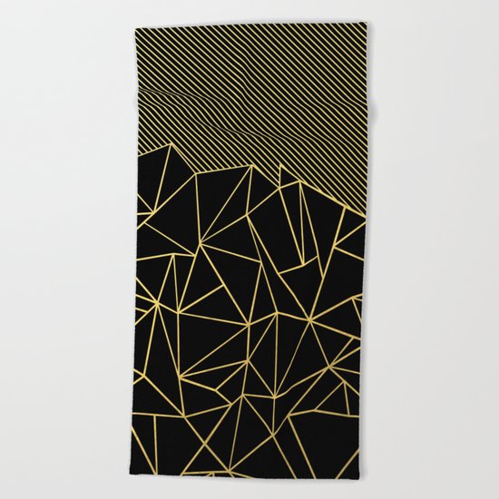 Ab Lines 45 Gold Beach Towel