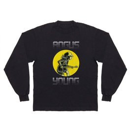 Angus Young Long Sleeve T Shirt