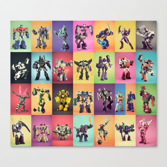 The Gangs All Here Canvas Print