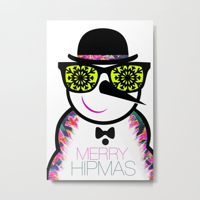 MERRY HIPMAS /  MR WHITE Metal Print