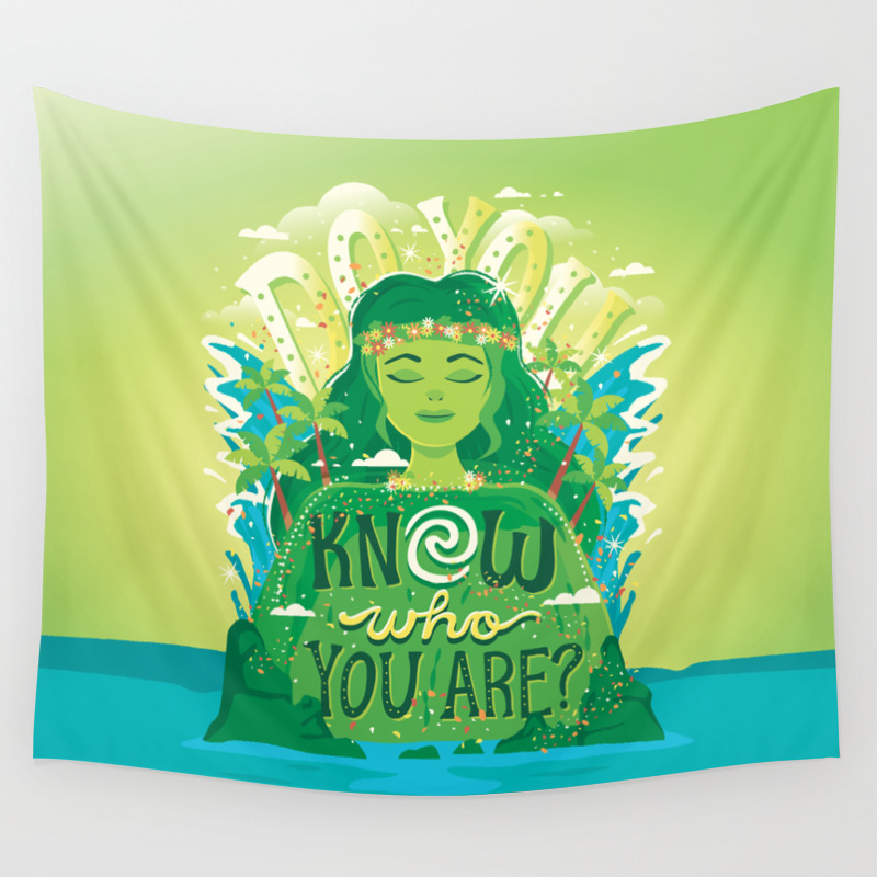 Moana Wall Tapestries Society6