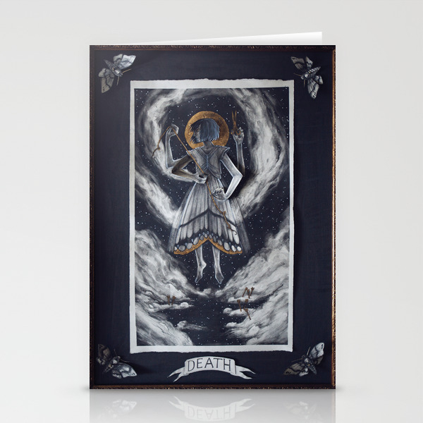 Death Tarot Stationery Cards By Edencooke Society6