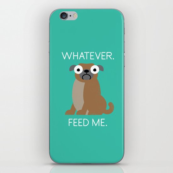 The Pugly Truth iPhone & iPod Skin