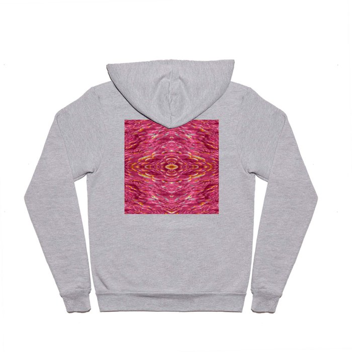 Pattern by pink structure Hoody