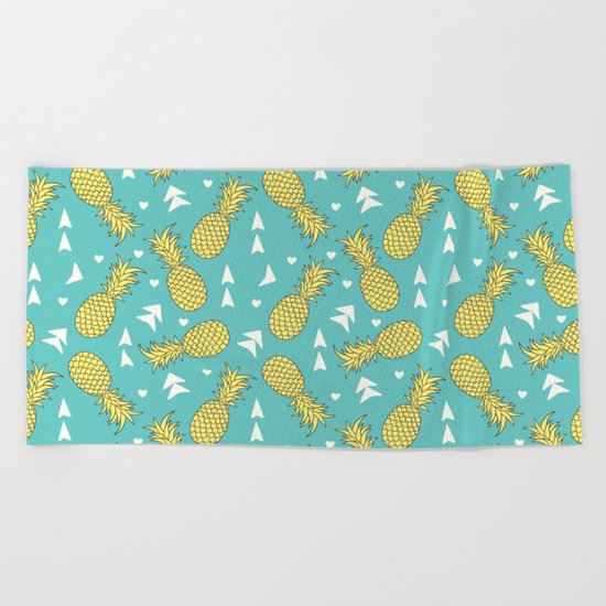 Pineapple Beach Towel