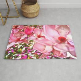 Pink Blossoms Rug