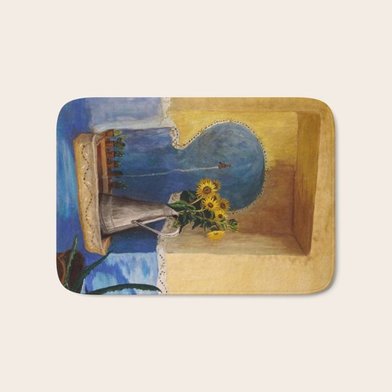 SUNFLOWERS Bath Mat