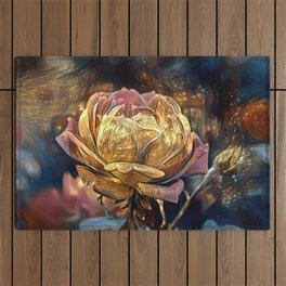 Golden Rose Collection #1 Outdoor Rug