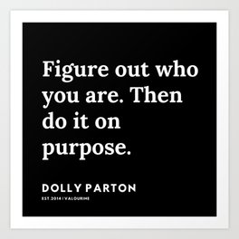31   | 191120 | Dolly Parton Quotes Art Print