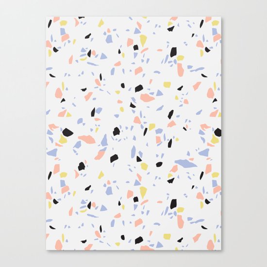 Terrazzo Texture #4 Canvas Print