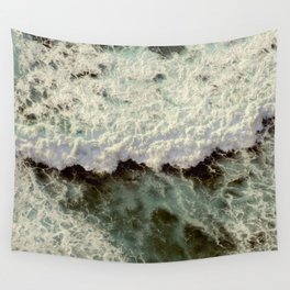 Massive Stormy Ocean Waves  Wall Tapestry