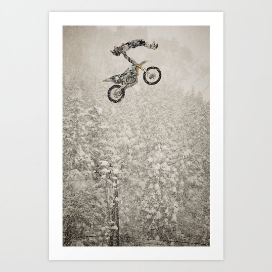 COD Dead Body in a Blizzard, FMX Japan Art Print