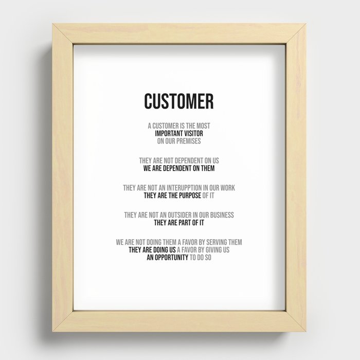 Recessed Framed Print
