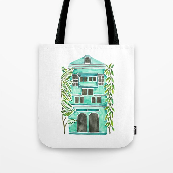 The Grotto – Mint Palette Tote Bag