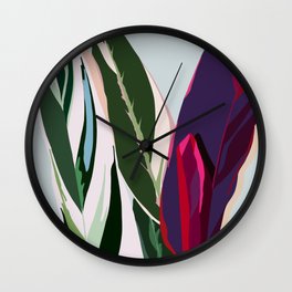 Stromanthe Triostar Wall Clock