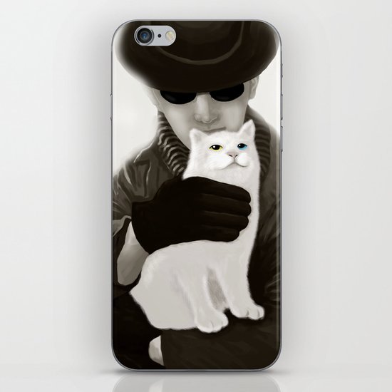 Cat and Alien iPhone & iPod Skin