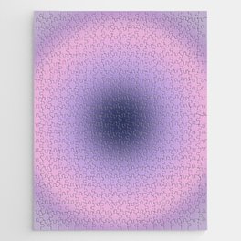 Purple Flow | 02 - Gradient, Aura, Lavender And Pink Gradient Jigsaw Puzzle