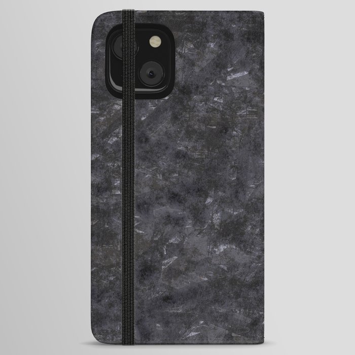 Grey stone iPhone Wallet Case