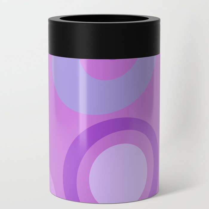 Poppy Polka Dot - Purple Can Cooler