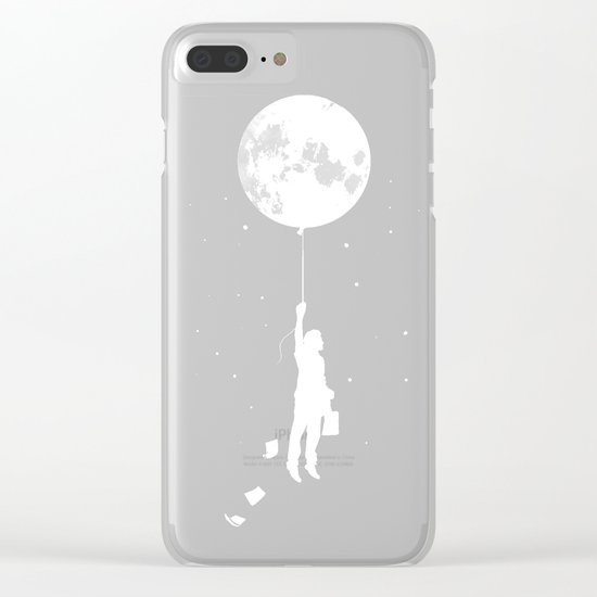 Midnight Traveler Clear iPhone Case