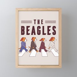 THE BEAGLES Framed Mini Art Print