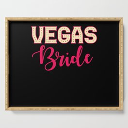 Las Vegas Bride Serving Tray