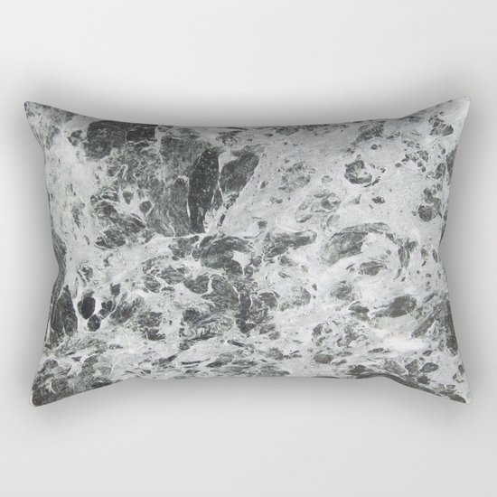 Marble waves Rectangular Pillow