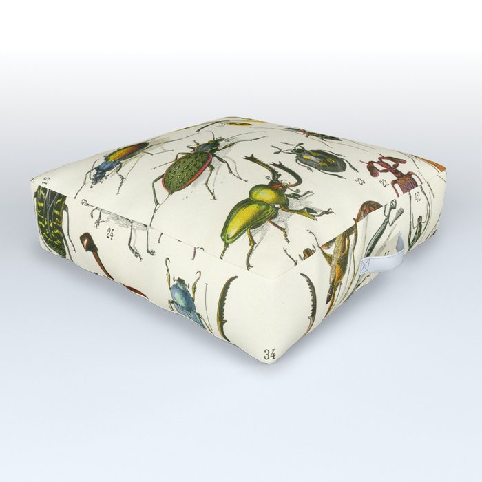 Bugs  Outdoor Floor Cushion