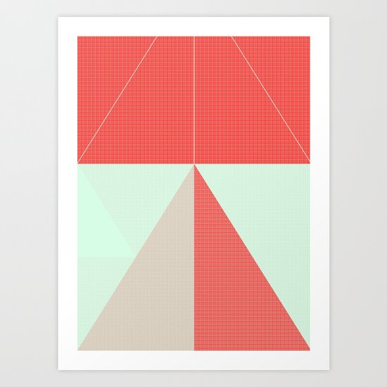‡ T ‡ Art Print