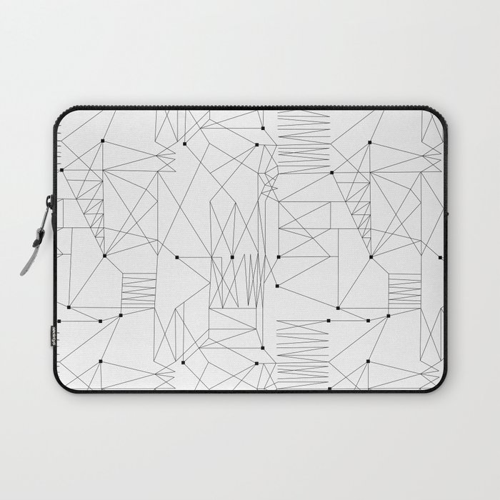 LINES OF CONFUSION Laptop Sleeve